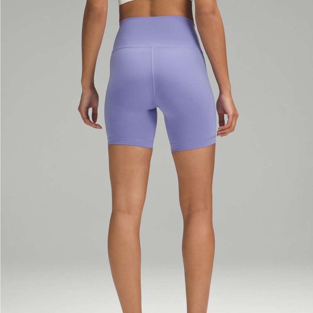 Lululemon Wunder Train High Rise Short - Dark Lavendar